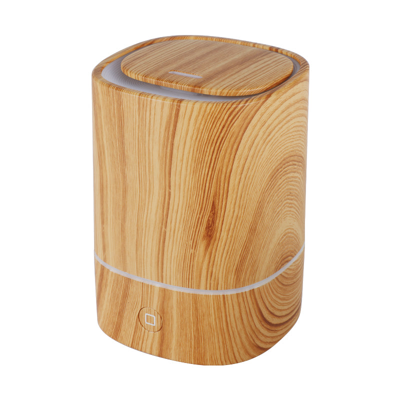 Portable Wooden Cylinder Aroma Diffuser