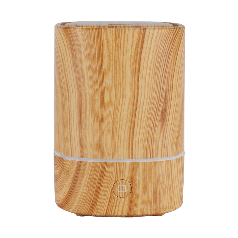 Portable Wooden Cylinder Aroma Diffuser