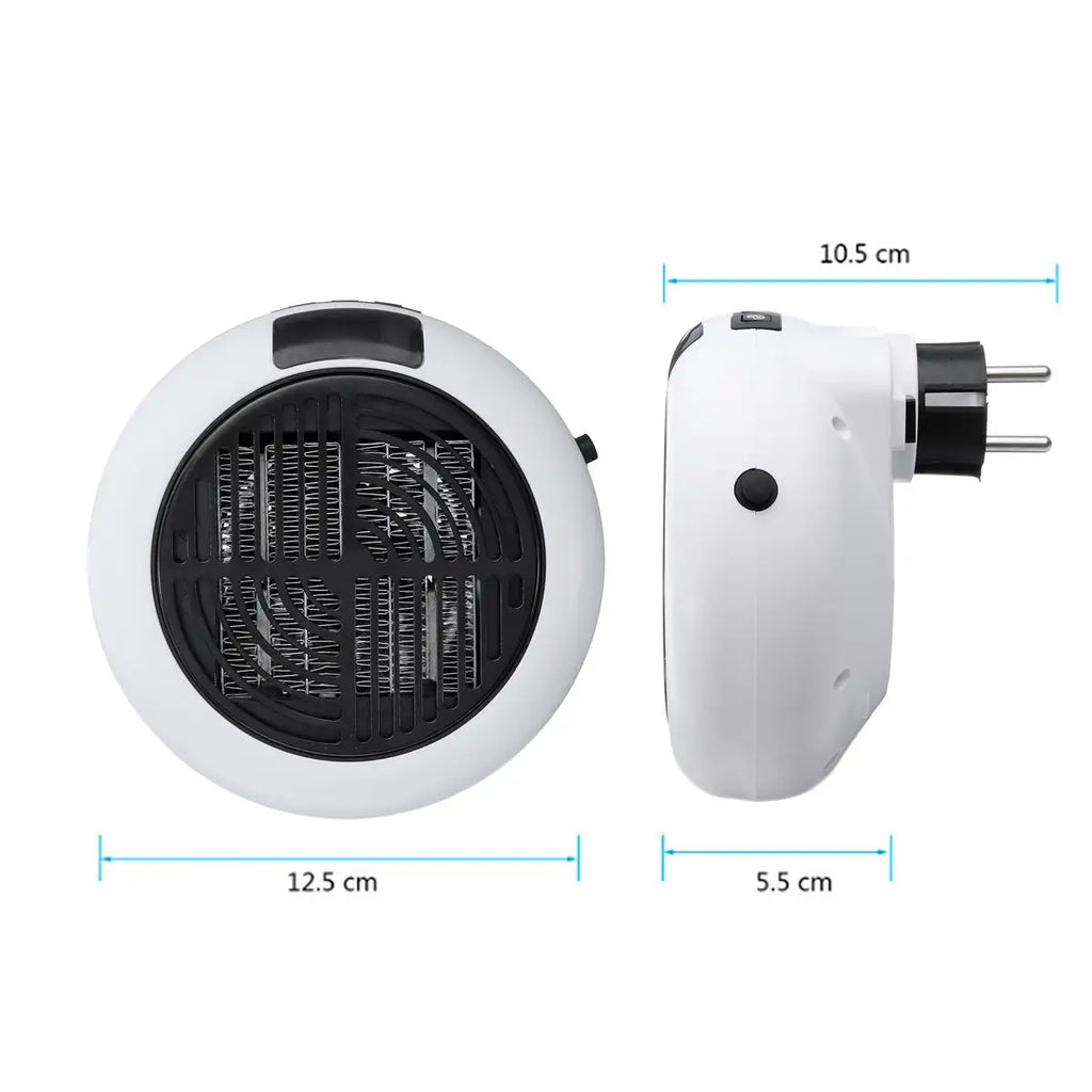Plug-In Wall Heater with Remote (900W)